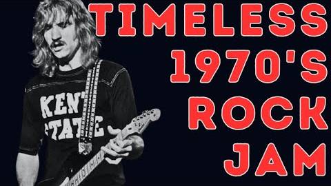 Timeless Mellow Classic Rock Jam Guitar Backing Track (B Minor)