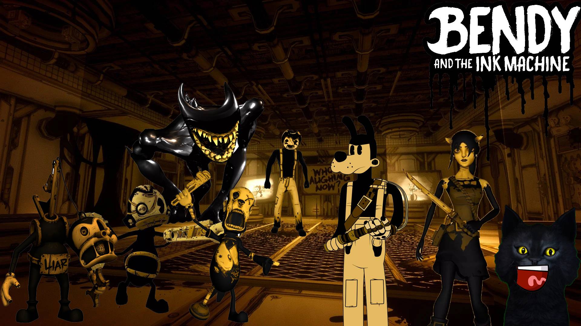 Бенди и чернильная машина/Bendy and the ink machine/Финальная чернильная битва.
