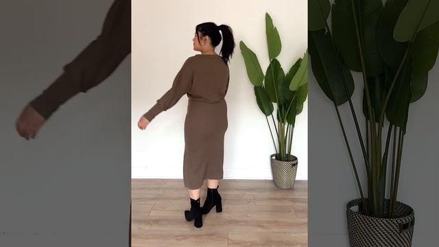 Dolman Sweater Dress