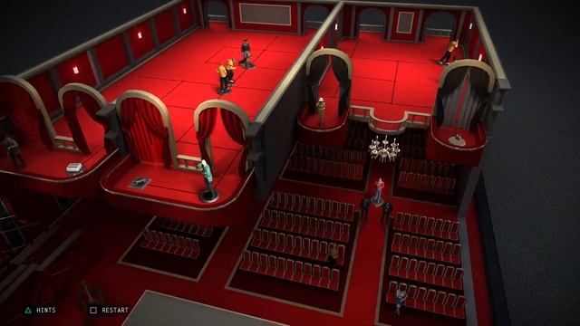 Hitman GO: Definitive Edition - Level 5-8 - 47 Turns or Fewer