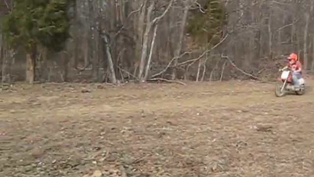 jake on his honda crf 70 #1