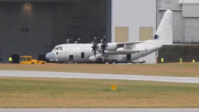 Harvest Hawk going through MRO | USMC Lockheed Martin KC-130J 166511 stripped bare