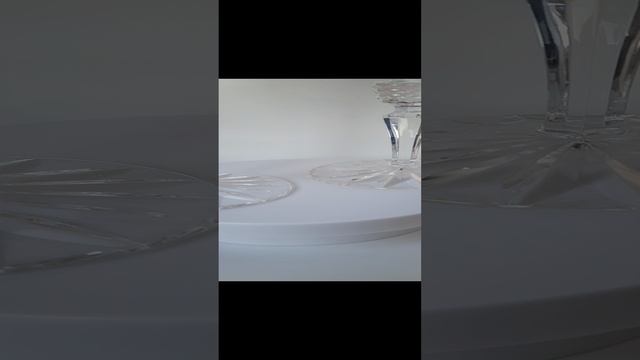 Хрустальные рубиновые бокалы