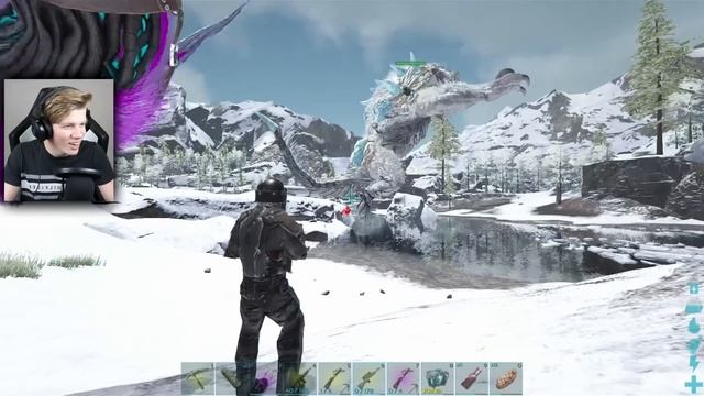 WE HEBBEN EINDELIJK DE ICE TITAN GETEMD! - ARK Extinction #22