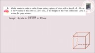 Mathematics | Form 1 | Chapter 3 | Pg 67 Self Practice 3.2g Q1