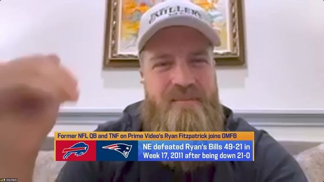 Ryan Fitzpatrick Joins GMFB to Discuss TNF