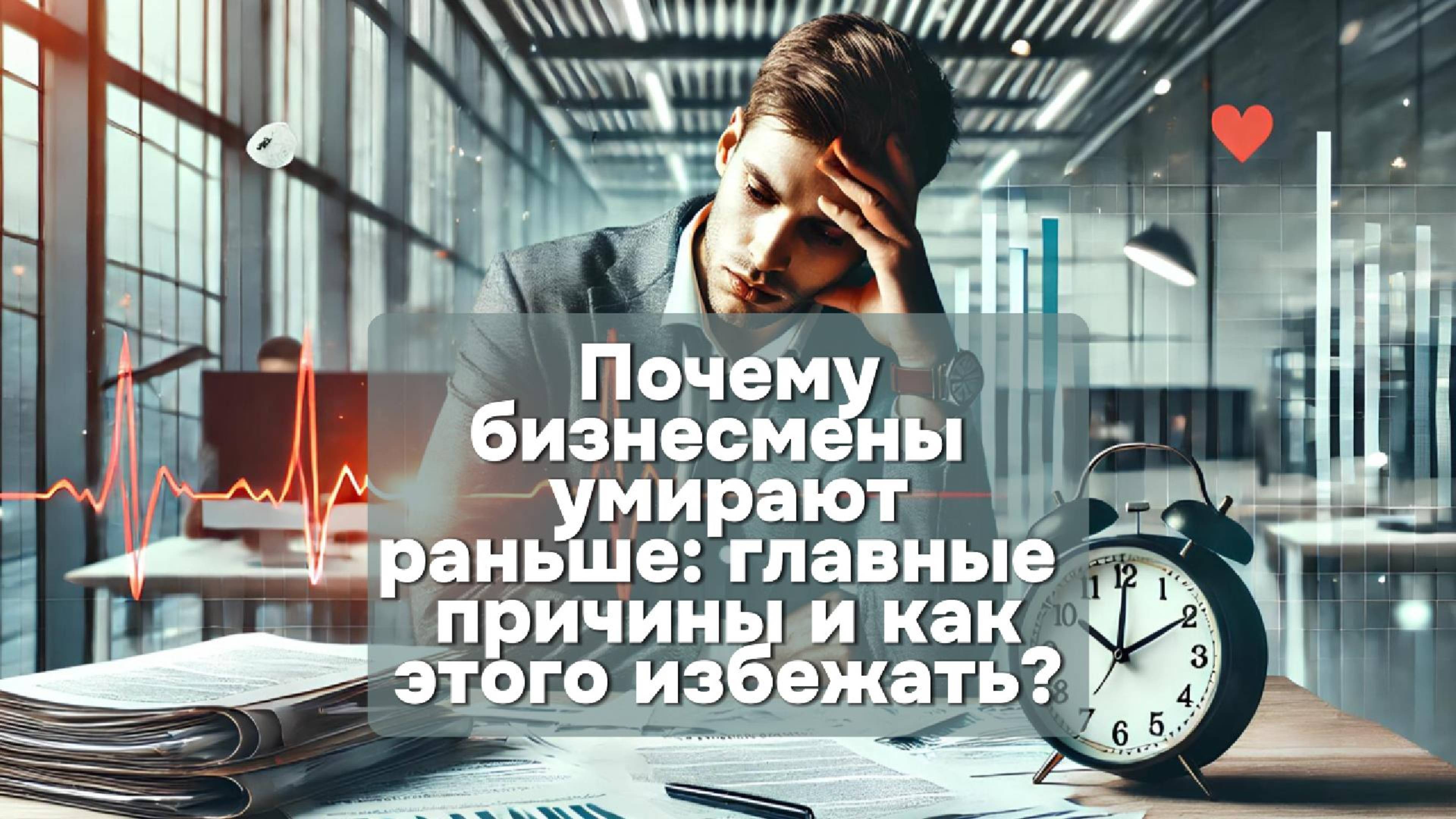 Почему бизнесмены умирают раньше: главные причины и как этого избежать?