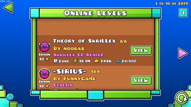 Прохождение Medium demon B #Geometry #Dash