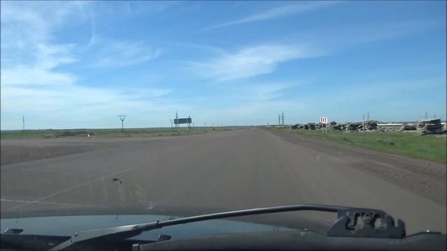 Дорога домой, в обратный путь от скважины.