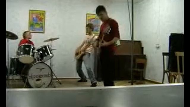 Ураганы. Репетиция cover by Nickelback Never Again
