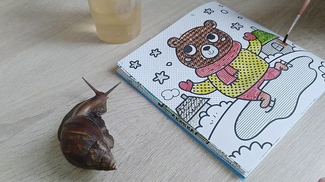 Раскрашиваем БЕЗ красок! Гери наблюдает...