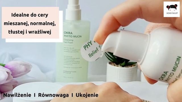 SERUM JAYJUN OKRA 🍀 Z MUCYNĄ ROŚLINNĄ 🍀