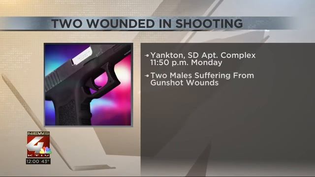 Two people sent to hospital after Yankton shooting