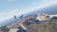 Police Simulator GTA V - Crazy Manhunt at Del Perro Beach