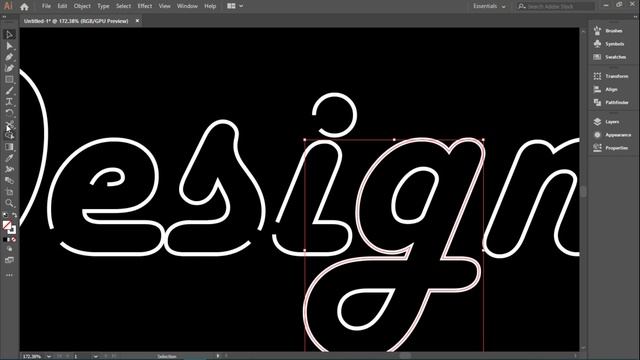 Adobe Illustrator Tutorial | How to Create Neon Text Effect