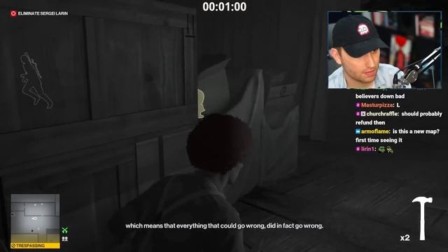 The Most Elusive Target in HITMAN