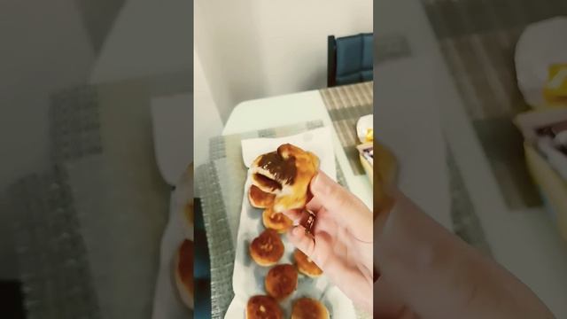 жареные пончики