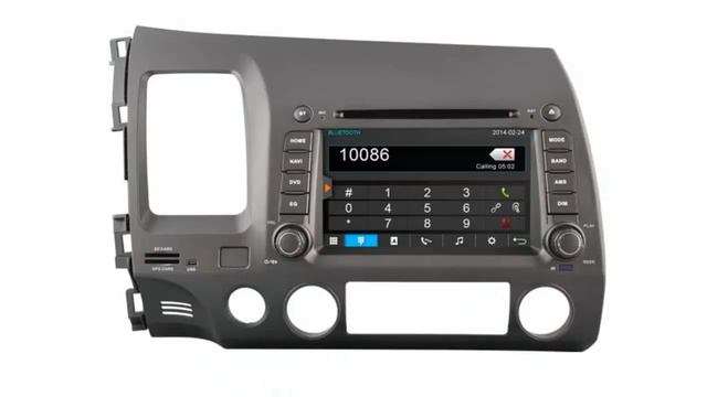 Autoradio Stereo Navigatore ITALIA DVD GPS  HONDA CIVIC 2006 2011