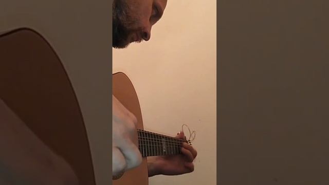 Фрагмент пьесы для гитары - Guitar piece fragment