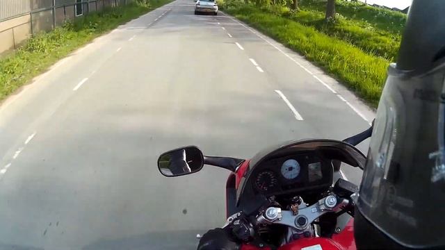 Evening ride VFR800