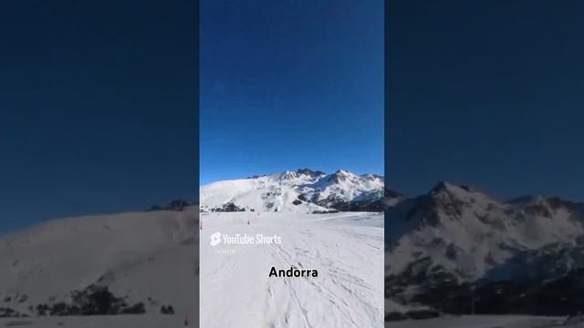 Горы Пиренеи сноуборд горные лыжи