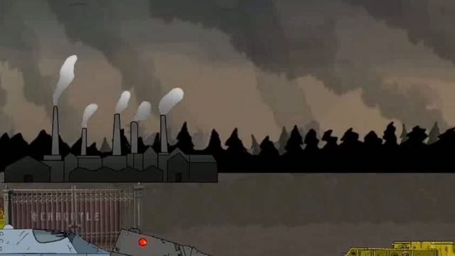 мультики про танки взятие завода кто победит?