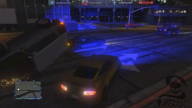 GTA 5 ONLINE 1.13 | LUCES AZULES NUEVO COLOR XENON AZUL EN LOS COCHES MODS | XxStratusXx