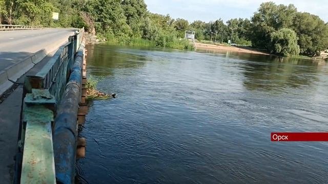 22072024 Уровень воды в Урале у Орска поднялся