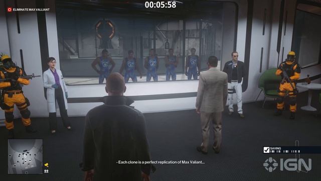 Трейлер Hitman: World of Assassination - The Splitter Elusive Target, геймплей (ft. Jean-Claude Van