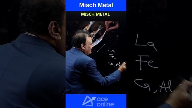 EAMCET: Misch Metal by JRB Sir | ACE Online
