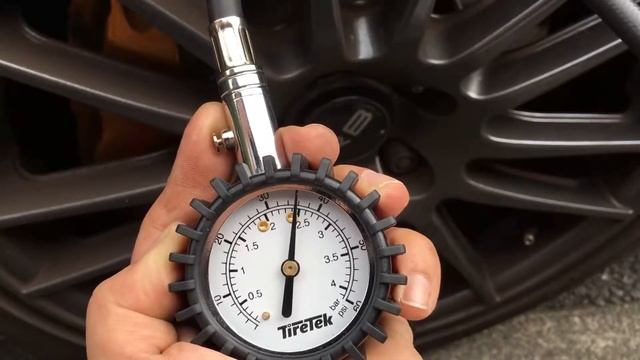 Heavy Duty TireTek Tyre Pressure Gauge
