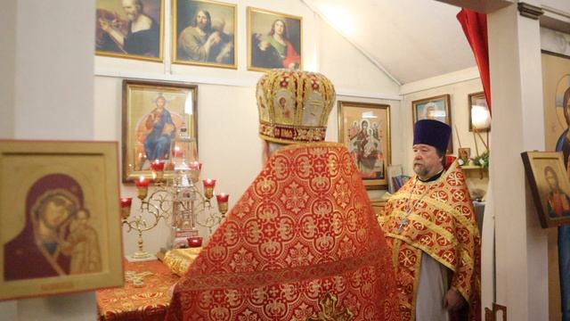 Тропарь Введению прсв.Богородицы. Литургия в день памяти великомученицы Екатерины. Суббота,7.12.2024