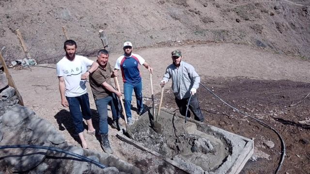 Строительство къулгlа в кладбище