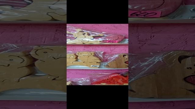 Деревянные игрушки-пазлы от нашей мастерской