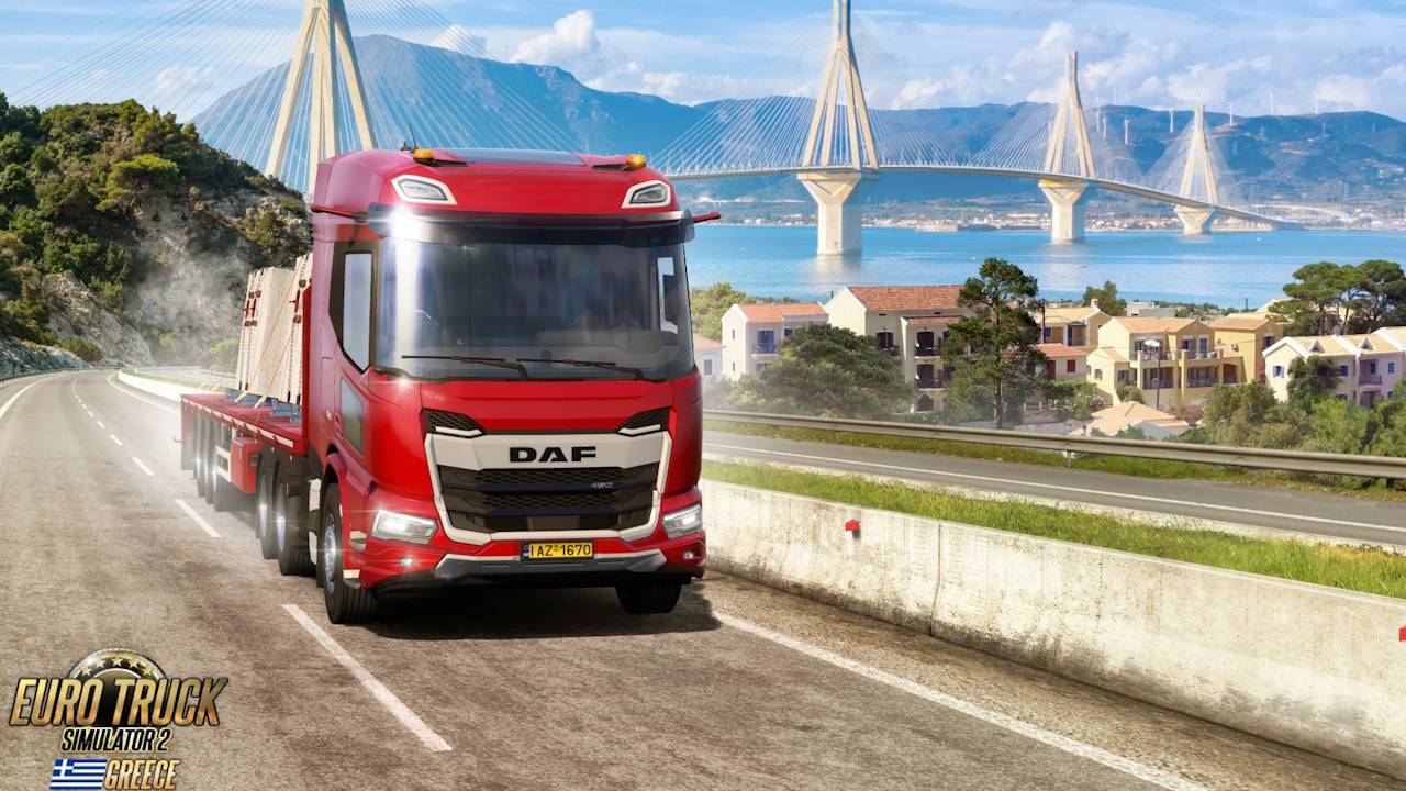 Euro Truck Simulator 2 | DLC Греция -Первый взгляд | Конвой