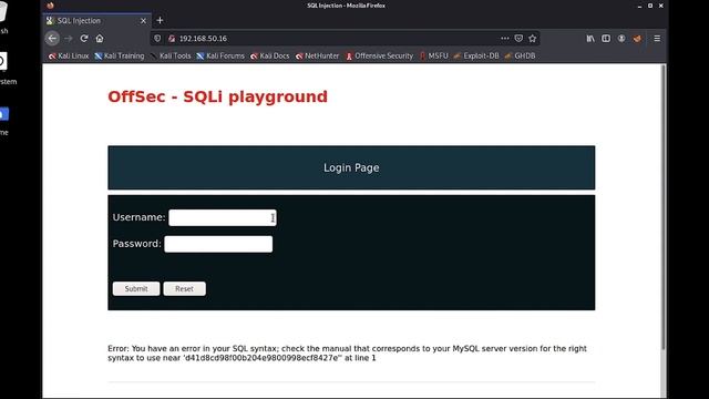 4.2.1. Identifying SQLi via Error-based Paylaods