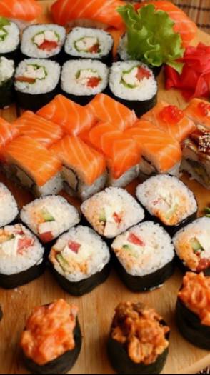 Роллы🍣Суши ПРАЗДНИК ДУШИ/EATING MUKBANG ASMR #мукбанг #еда #mukbang #едаялюблютебя #rolls #sushi