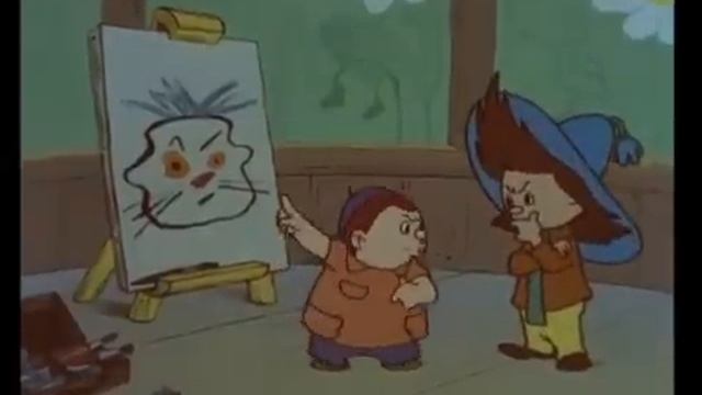 Мультфильм "Незнайка учится"