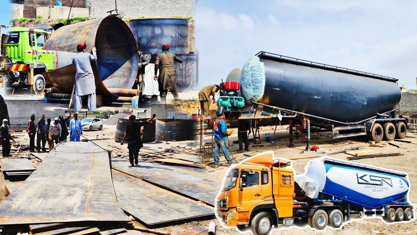 Как можно сделать цементовоз!