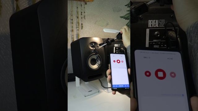 🙉 Шум или шипение активных студийных мониторов tannoy reveal 502 #шум #shorts