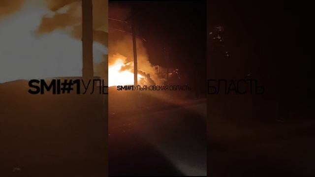 🔥 Пожар произошел в селе Тагай Майнского района