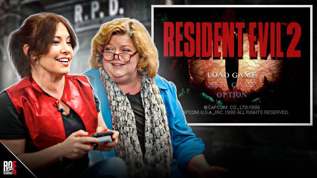 Актеры КЛЭР РЕДФИЛД И ДЖИЛЛ ВЭЛЕНТАЙН играют в RESIDENT EVIL 2