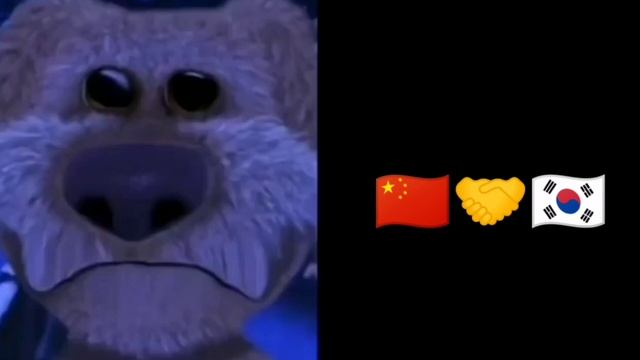 Страны по отношению к Китаю (грустные лица бена)