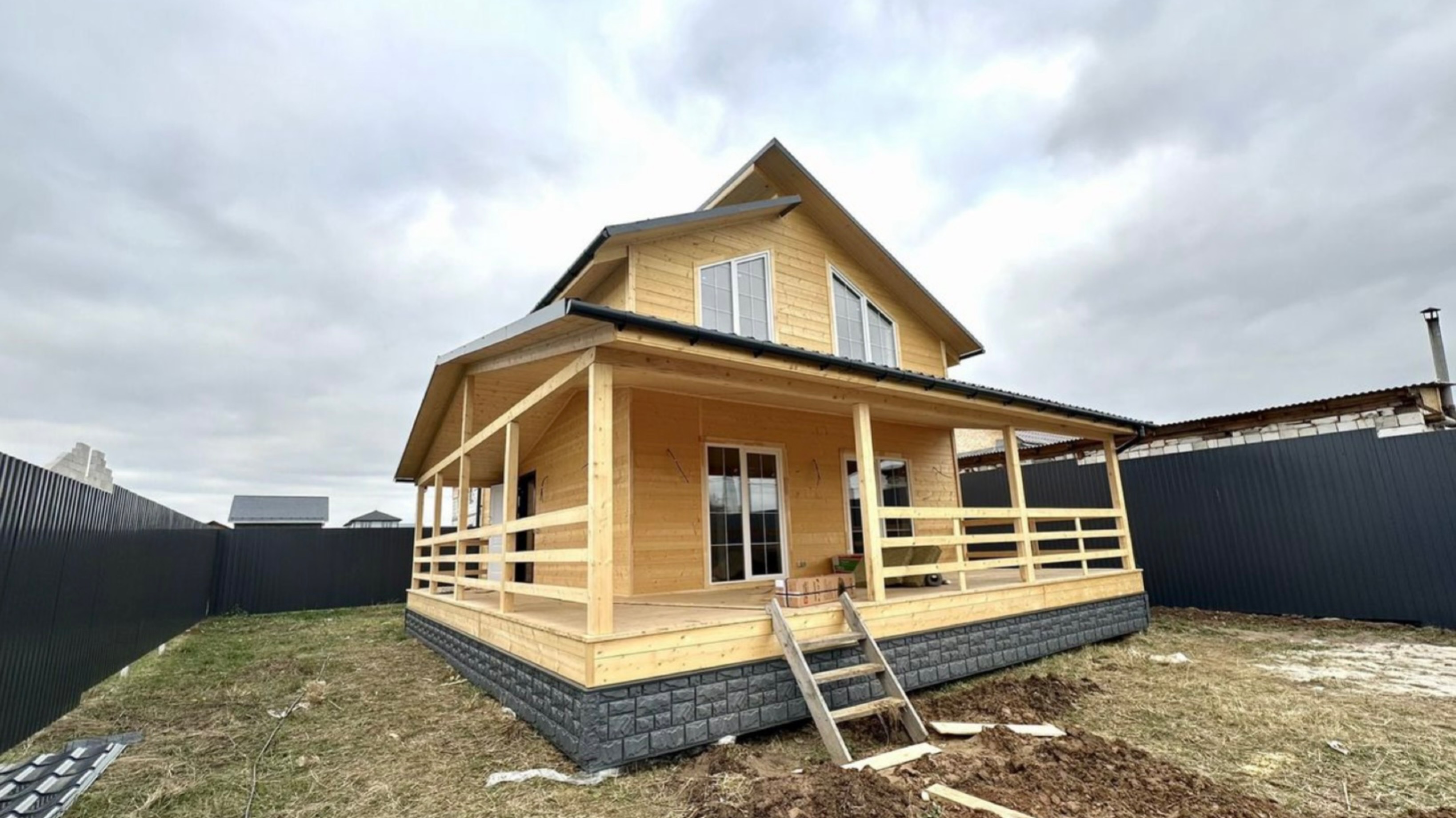 🏡Продается новый дом для круглогодично проживания в Чеховском районе