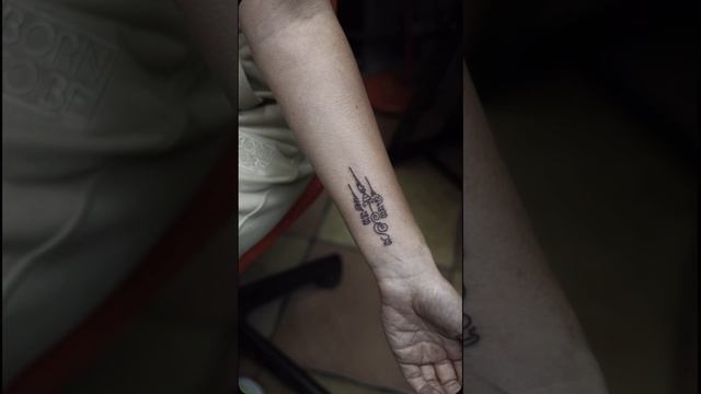 Татуировка Сак Янт. Элемент Земля.