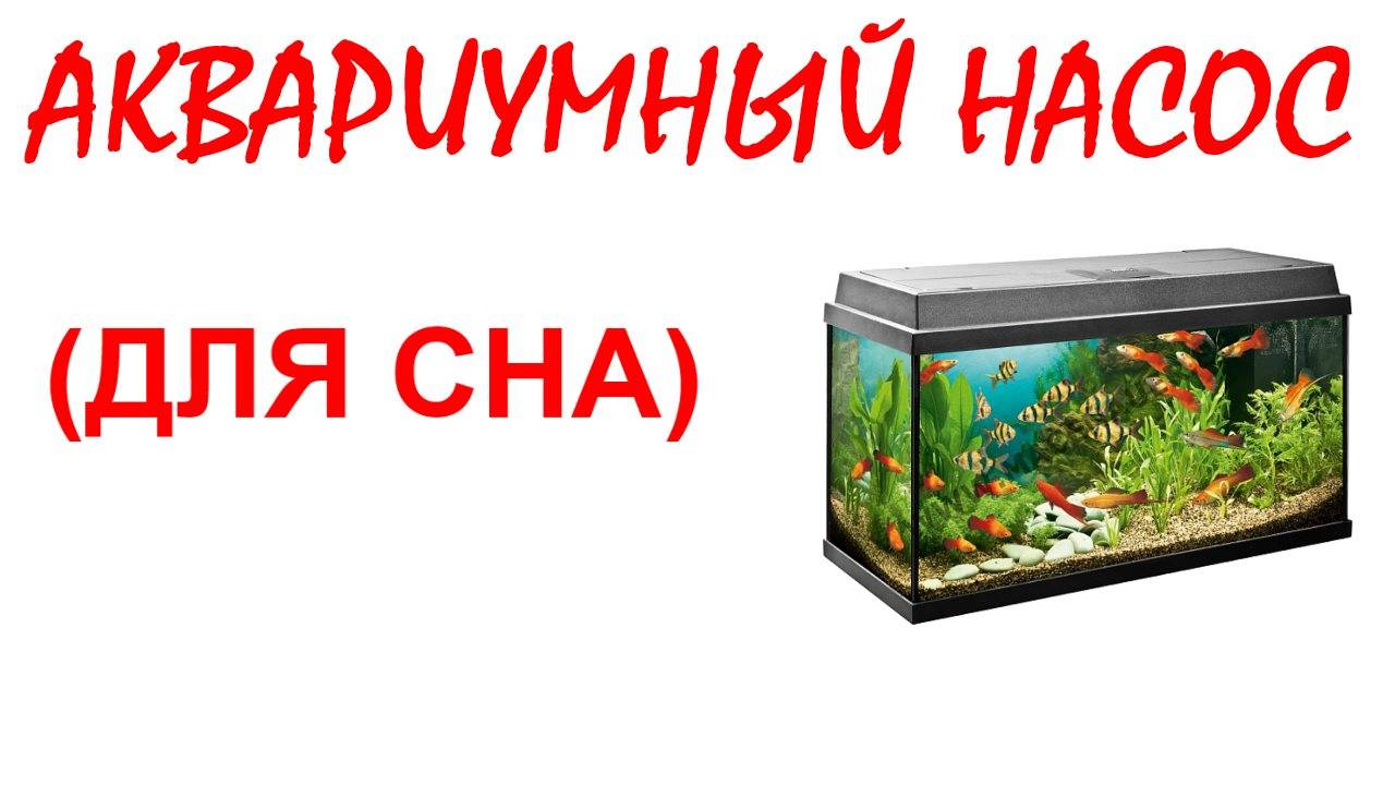 №51 Звук аквариумного насоса. Звук аквариума. Звуки для сна. Шум для сна. Белый шум. Черный экран.