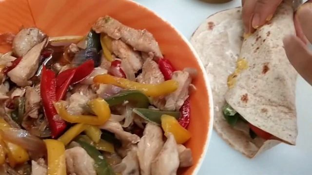 Chicken teriyaki tortillas wraps | sandwich wraps | ofw in qatar | burritos