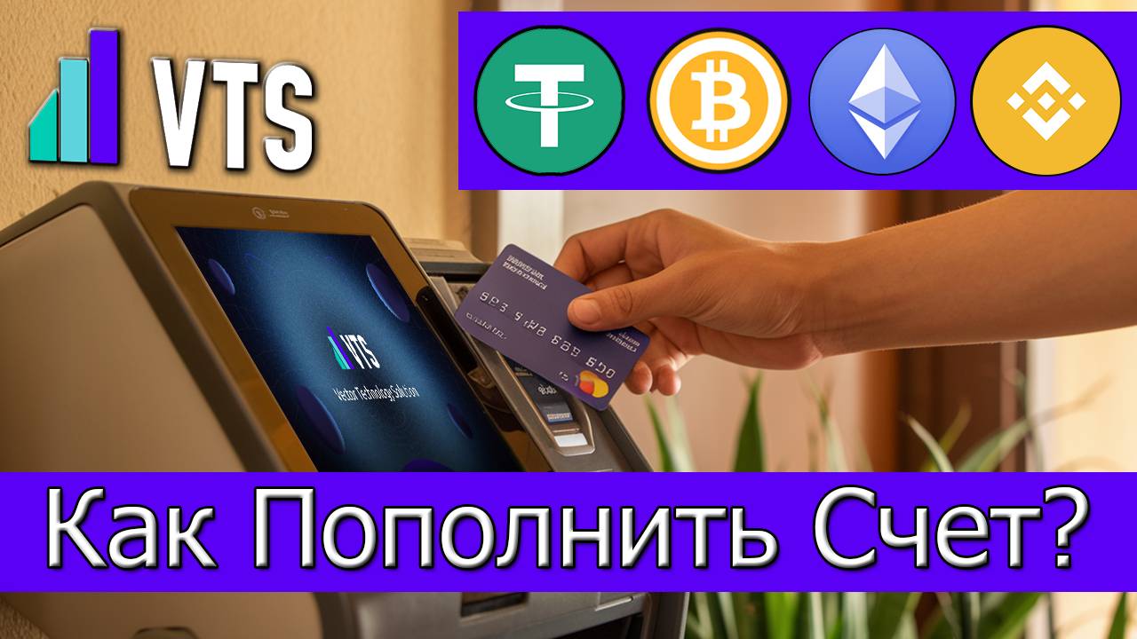 VTS LIMITED.Как Пополнить Счет на  VTS LIMITED?