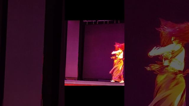 Танец победительницы Конкурса по восточным танцам