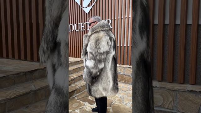 мужская шуба из волка.mp4